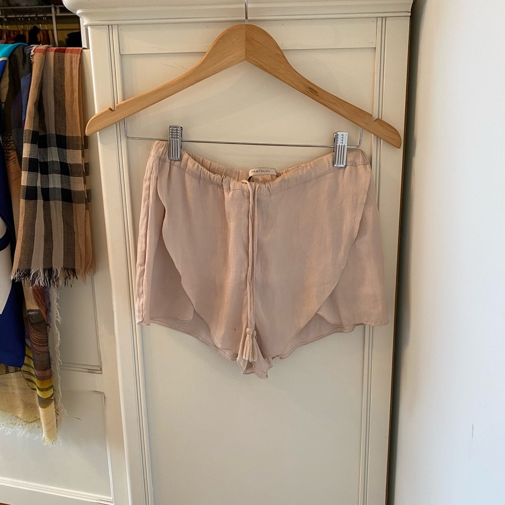 Zara Mini Lightweight Pink Shorts